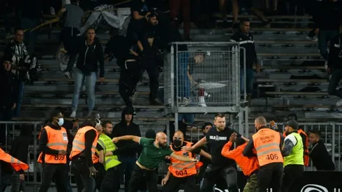 Arrests after French football rocked by violence