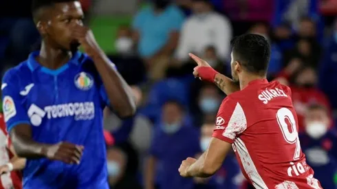Suarez fires Atletico top with late double at Getafe