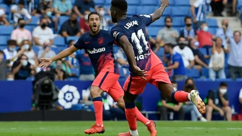 Lemar saves Atletico as Griezmann returns in win over Espanyol