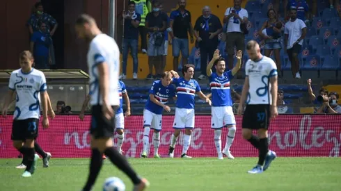 Inter's 100 percent start ends with Sampdoria draw