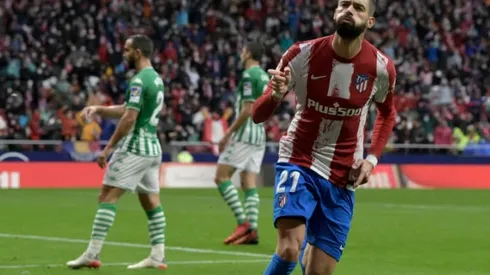 Carrasco helps fire Atletico past Real Betis