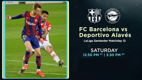 Where to find Barcelona vs. Alaves on TV and streaming