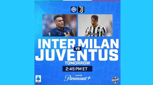 Where to find Inter Milan vs. Juventus on TV and streaming