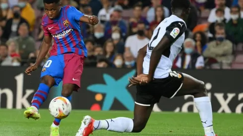 Ansu inspires Barca to victory over Valencia