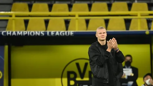 Haaland still sidelined by leg injury, could miss Norway qualifiers