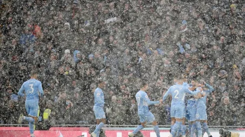 Man City up to second in Premier League