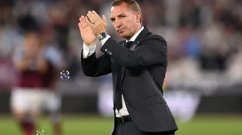 Man Utd candidate Rodgers keeps focus on Europa League
