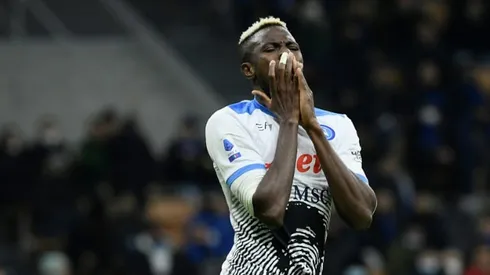 Osimhen suffers face fractures after sickening head clash