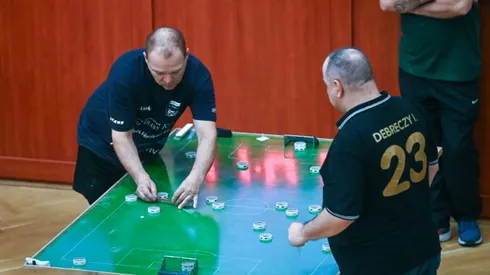 Century-old game of button football a cult sport in Hungary