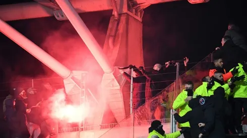 Lyon cup match in Paris abandoned after crowd trouble
