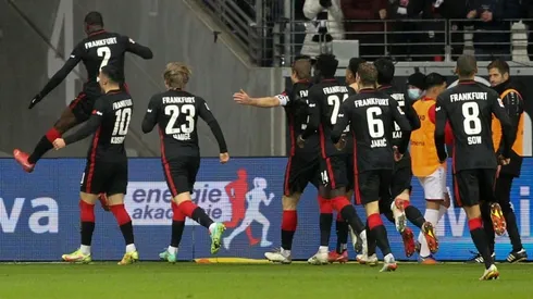 Frankfurt fire five past Bayer as Fuerth grab historic home win