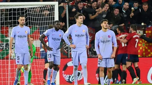 More disappointment for Barca as Osasuna strike late to snatch draw