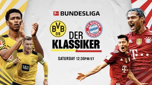 Where to find Dortmund vs. Bayern Munich on US TV