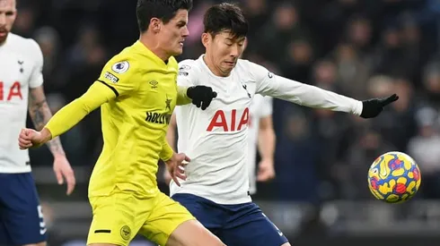 Spurs bounce back as Son sinks Brentford