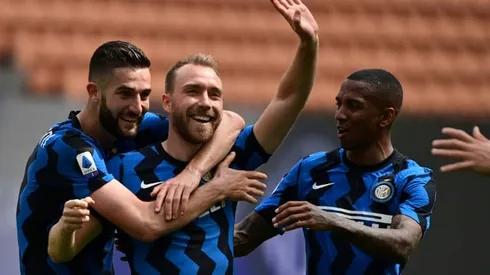 Denmark's Eriksen back in training after Euro heart-attack