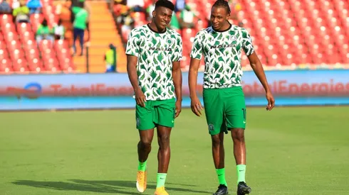 The happy world of Aribo with Nigeria at the Cup of Nations
