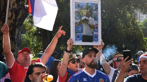 Man United fan Djokovic stays focused on Australian Open