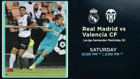 Where to find Real Madrid vs. Valencia on US TV