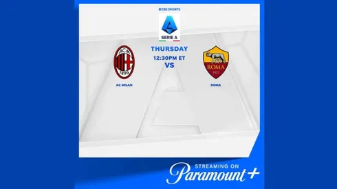 Where to find Milan vs. Roma on US TV