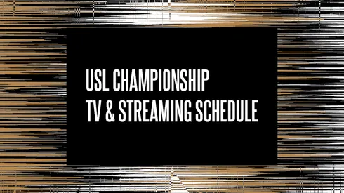 USL Championship 2026 TV Schedule USA