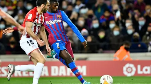 Barcelona president Laporta softens stance on Dembele