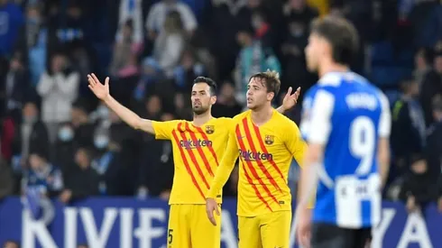 Luuk de Jong salvages late draw for Barcelona at Espanyol