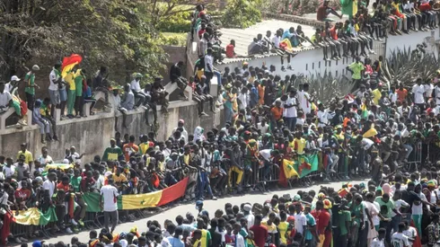 Ecstatic crowds greet victorious Senegal on Cup of Nations return