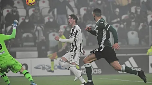 Vlahovic makes title hint after netting on Juve debut