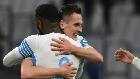 Milik hat-trick fires Marseille second in Ligue 1