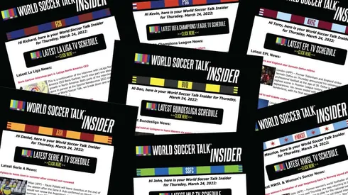 Examples of such a few of the completely customized newsletters for soccer fans.