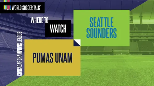 Where to find Pumas UNAM vs. Seattle Sounders on US TV
