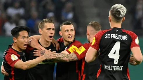 Freiburg brush aside Hamburg to reach German Cup final