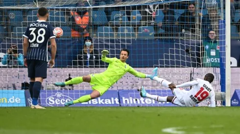 Leverkusen draw blank at Bochum after Diaby's penalty slip