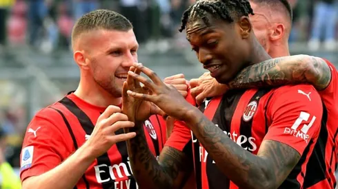 Leao shoots Milan five points clear of chasers Inter