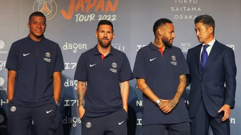 PSG arrive in Japan for three-game tour