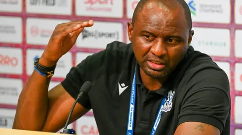 Palace boss Vieira looking for response to Man City loss