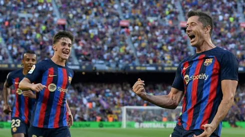 Lewandowski bags double as 'blessed' Barca down Valladolid