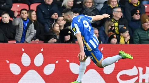 Everton sign striker Maupay from Brighton