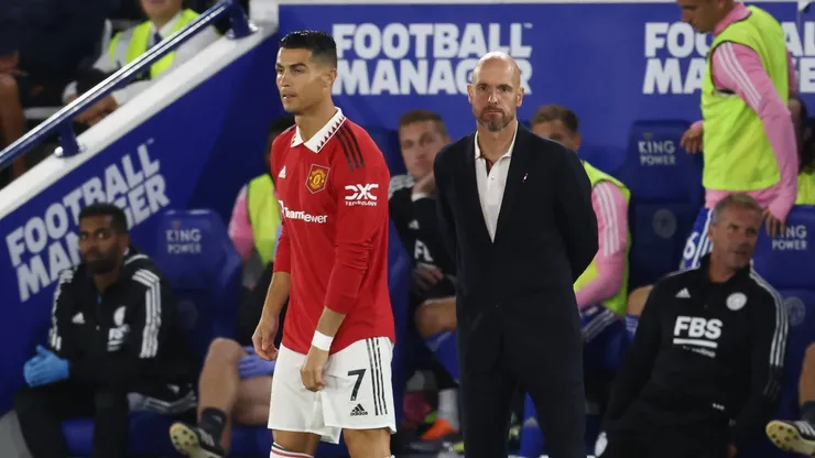 Cristiano Ronaldo and Erik ten Hag