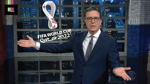 Watch Stephen Colbert tackling World Cup on The Late Show