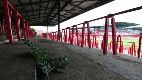 Wrexham demolish The Kop to make way for new stand