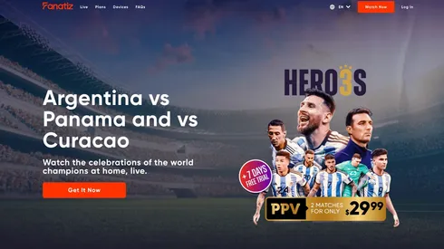 Fanatiz to broadcast first Argentina friendlies since World Cup