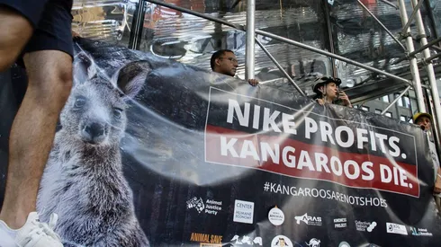 Nike to stop using kangaroo leather on soccer products