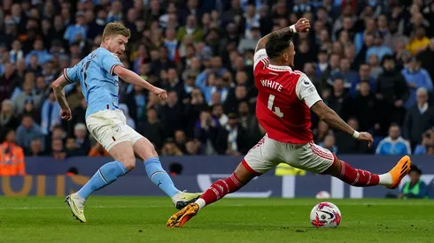 Man City closes in on Premier League title with win over Arsenal