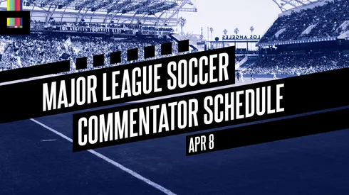 MLS Season Pass announcers for matchday 7 (April 8)