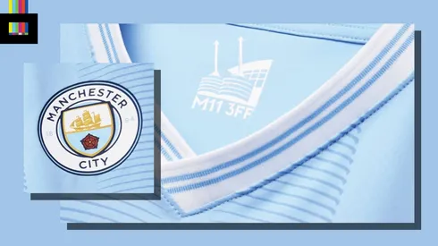 Manchester City 23/24 kit celebrates Etihad Stadium anniversary