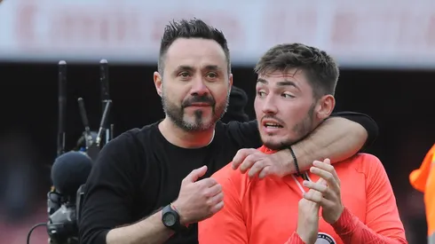 Roberto de Zerbi shows Brighton players Michael Jordan video