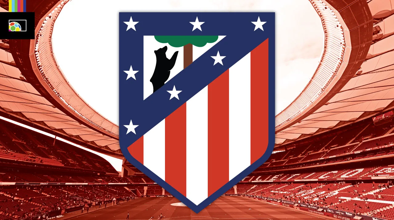 Altético Madrid badge concept