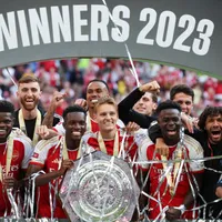 Arsenal beat Man City on penalties to win Community Shield