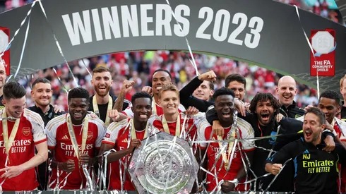 Arsenal beat Man City on penalties to win Community Shield